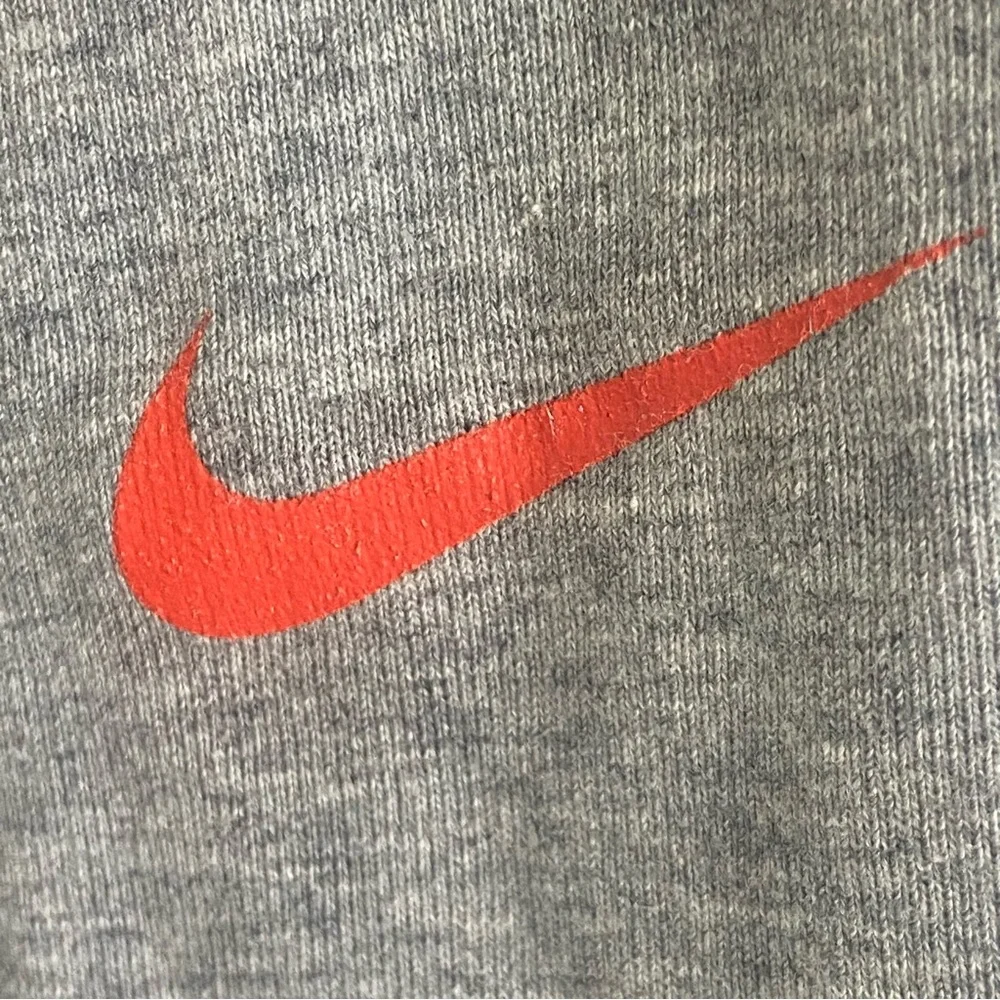 3/$25 Nike Women's Gray Tee‎ with Orange Princeton Crew Print S